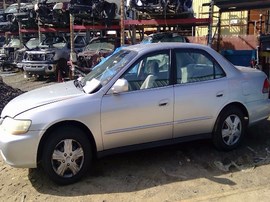 2001 HONDA ACCORD, SILVER, LX, 2.3L, VTEC, AT,  A25065